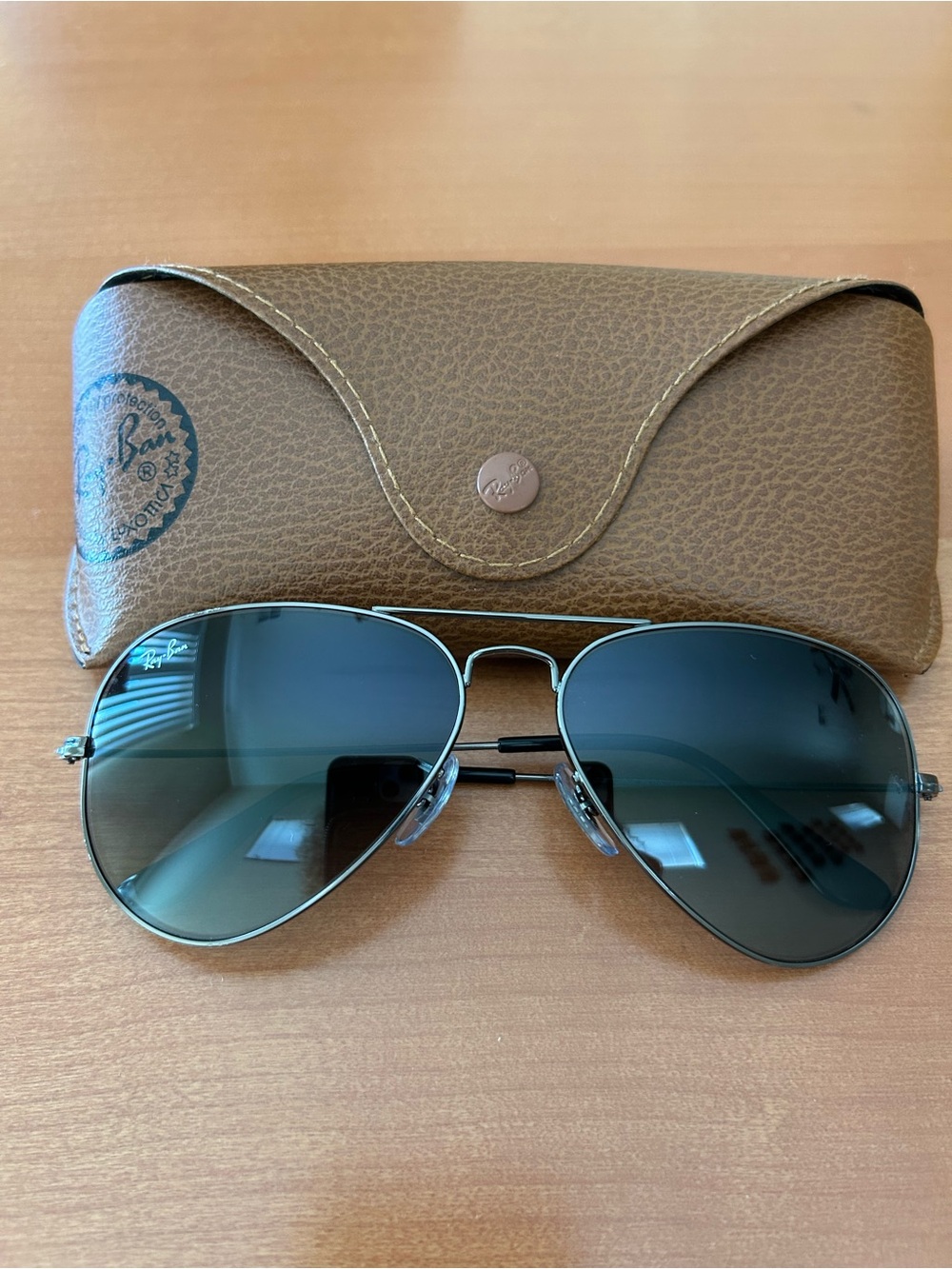 Ray-Ban Large Metal Aviator Gradient